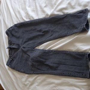 Madewell The Curvy Perfect Vintage Lunar Wash Black Jeans Women's Size 30